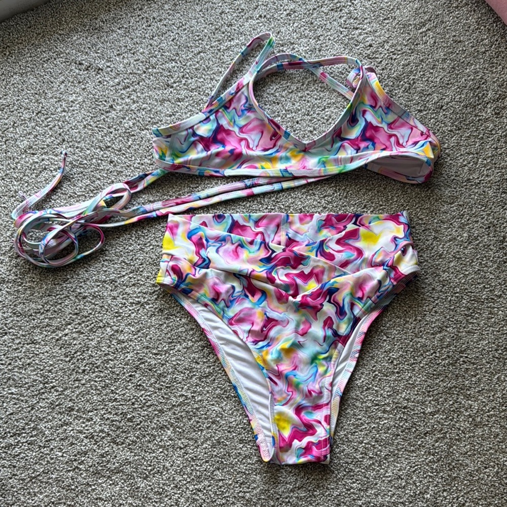 Fleo Multicolor Swirl Bikini